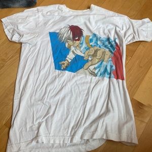 Anime My Hero Academia Todoroki T-Shirt Unisex